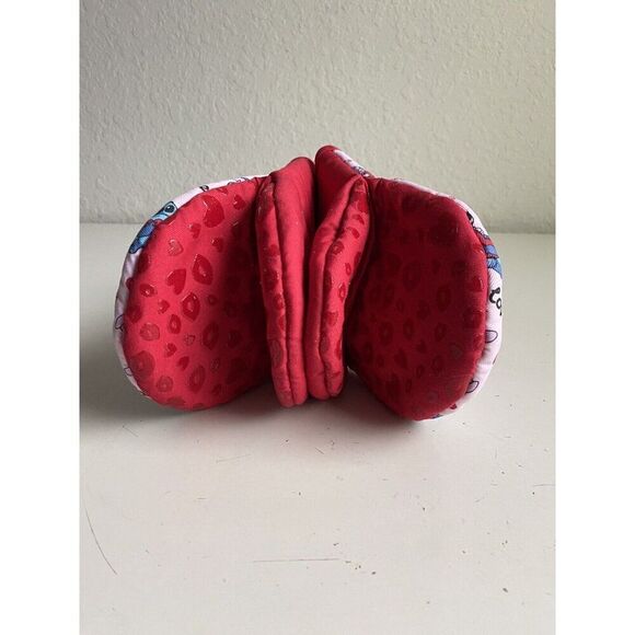 2 Pack Disney Stitch And Angel Valentine's Day Mini Oven Mitts Pink Love Kiss - Picture 6 of 14